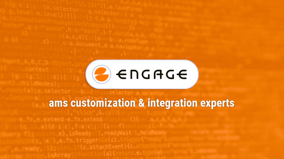 screenshot of Engage AMS